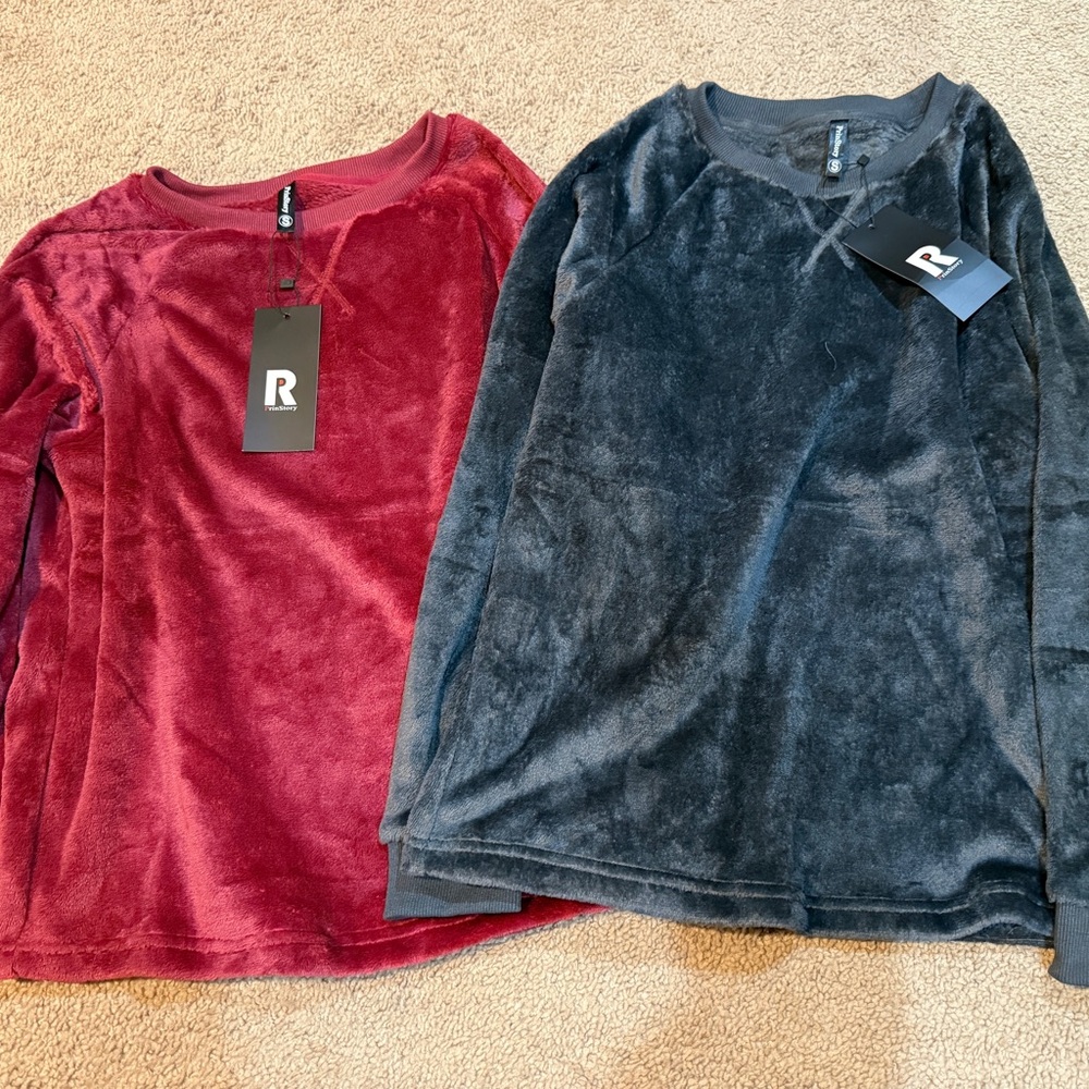 Plush set of women’s Pullover tops